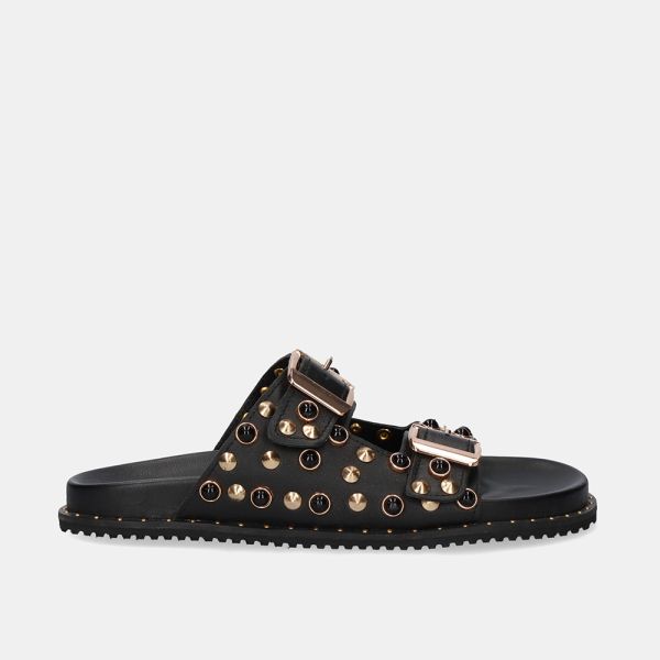 SANDALIA PLANA BEFREE ESTILO BIO BARBARA-4040 LEATHER BLACK