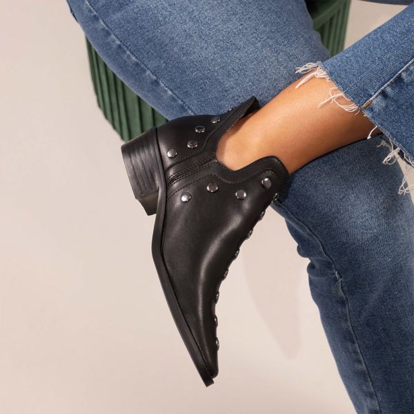 BOTIN BEFREE MILAN-01 LEATHER BLACK