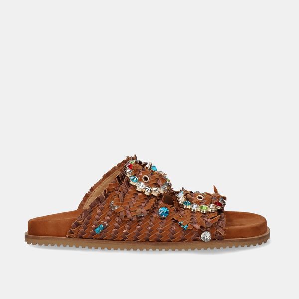 SANDALIA PLANA BEFREE ESTILO BIO MIRROR-4032 SUEDE CAMEL